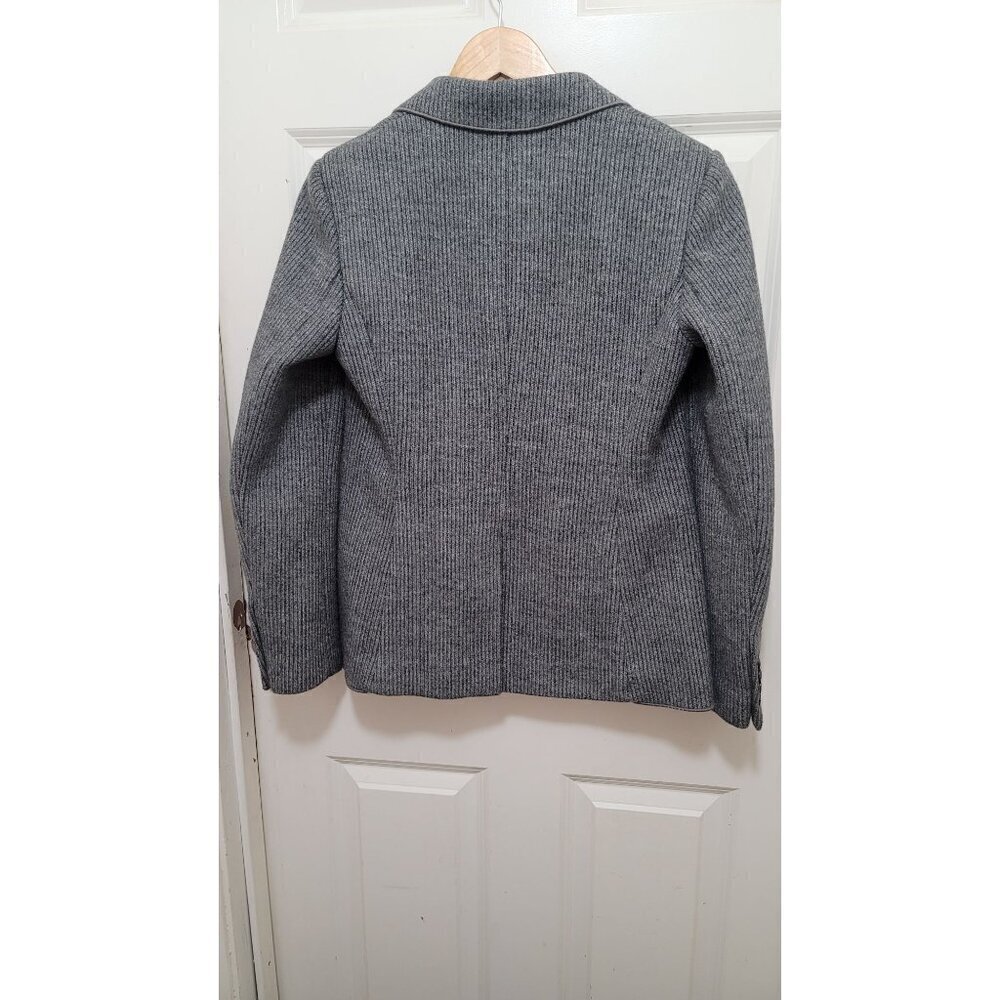 Ann Taylor Gray Blazer Tailored Fit Professional - Picture 3 of 13